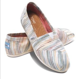 TOMS Multi Stripes Classic Shoe